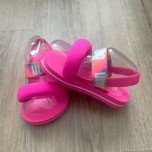 UGG Zuma Sling Sandals Pink Size 02/03 NEW IN BOX!